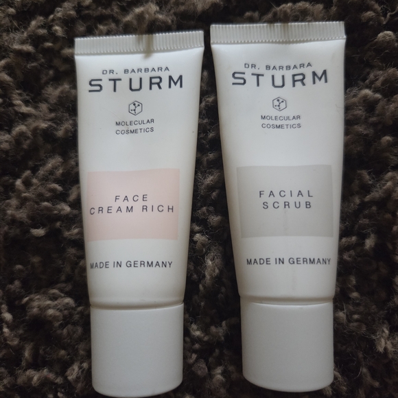 Dr. Barbara Sturm Face Cream Rich and Facial Scrub Duo